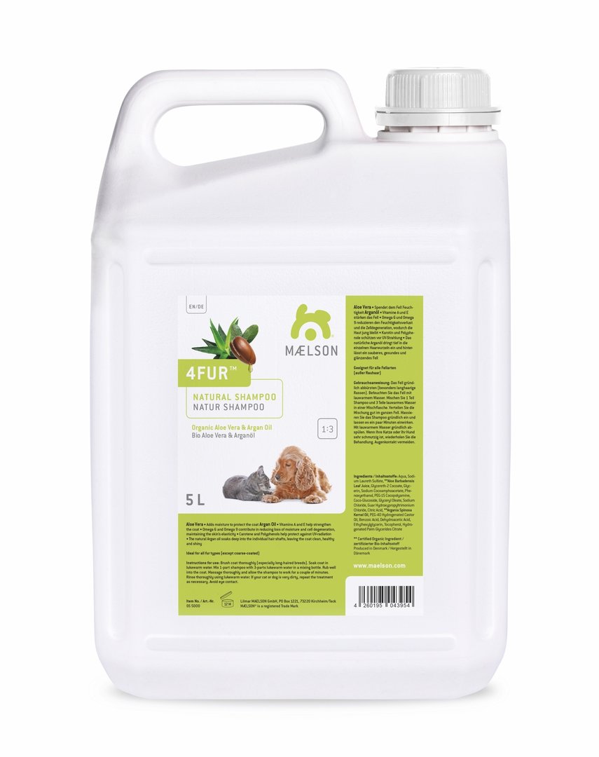 MAELSON 4 FURÒ Bio Aloe Vera & Argan Shampoo